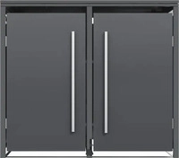 Westmann WMJGBF214LH-2, Westmann M&uuml;lltonnenbox "Pedura 2", 2er Box