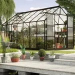 Vitavia Gew&auml;chshaus "Uranus 11500",schwarz,11,5 m2