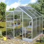 Vitavia Gew&auml;chshaus "Apollo 3800",aluminium eloxiert,3,8 m2