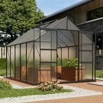 Vitavia Gew&auml;chshaus "Mars 8300",schwarz,8,3 m2