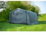 Shelter Logic Foliengarage, Weidezelt "In-A-Box", 370 x 490 cm,grau,18,13 m2