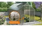 Vitavia Gew&auml;chshaus "Triton 5000" inkl. Stahlfundament,aluminium eloxiert,5,0 m2