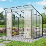 Vitavia Gew&auml;chshaus "Playa 5900",schwarz,5,9 m2