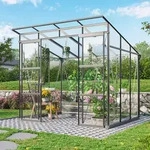 Vitavia Gew&auml;chshaus "Playa 5900",schwarz,5,9 m2