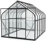 Vitavia Gew&auml;chshaus "Dione 8300" inkl. Stahlfundamentrahmen,schwarz,8,3 m2