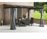 Sojag Terrassen&uuml;berdachung St. Barthelemy 10x14,anthrazit,296 x 424 x 240 cm (L x B
