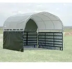 Shelter Logic Seitenverkleidung f&uuml;r Weidezelt / Weideunterstand 370 x 370 x 170