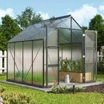 Vitavia Gew&auml;chshaus "Domus 6700",schwarz,6,7 m2