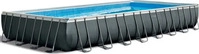 Intex 126374GN, Intex Frame Swimming Pool Set "Ultra Quadra XTR", anthrazit,...