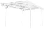 Westmann Aluminium Flachdach Carport Helsinki,wei&szlig;,503 x 305 x 232 cm (L x B x H)