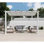 Paragon Outdoor Aluminium Pergola / Pavillon "Florida" mit ausziehbarem