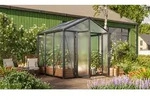 Vitavia Gew&auml;chshaus "Zeus Comfort 6200",schwarz,6,2 m2
