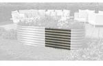 Vitavia Erweiterung "Stretched" f&uuml;r Hochbeet "630",granit,80 x 63 cm