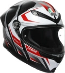 AGV K6 S E2206, Integralhelm - Karve Matt Black/White/Red - 61 - 62 cm