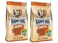 2 x 15 kg Happy Dog NaturCroq Rind & Reis