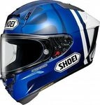 Shoei X-SPR Pro A. Marquez 73 V2, Integralhelm - Blau/Dunkelblau/Wei&szlig; - S