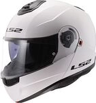 LS2 FF908 Strobe II Solid, Klapphelm - Wei&szlig; - XS