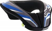 Alpinestars Sequence, Nackenrolle Kinder - Schwarz/Dunkelgrau/Blau - S/M