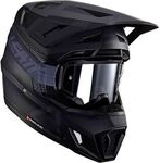 Leatt 7.5 S24 Stealt, Motocrosshelm - Schwarz/Grau - S