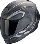 Scorpion EXO-491 Kripta, Integralhelm - Matt Schwarz/Silber - XXL