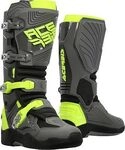 Acerbis Whoops, Stiefel - Dunkelgrau/Neon-Gelb - 39 EU