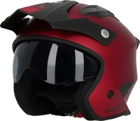 Acerbis 0025937.110.061, Acerbis Aria Metallic, Jethelm - Matt-Rot - XS