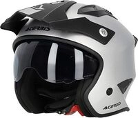 Acerbis Aria Metallic, Jethelm - Matt-Silver - S