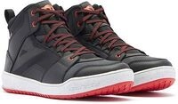 Dainese Suburb D-WP S26, Schuhe wasserdicht - Schwarz/Wei&szlig;/Rot - 45 EU