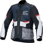 Alpinestars Andes Air, Textiljacke Drystar - Schwarz/Dunkelblau/Hellgrau/Rot - S