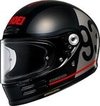 Shoei Glamster06 MM93 Coll. Classic, Integralhelm - Schwarz/Grau/Rot - XS