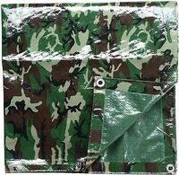 Mil-Tec Universal, Abdeckplane - Woodland - S