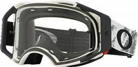 Oakley Airbrake MX, Crossbrille - Matt-Wei&szlig; Klar