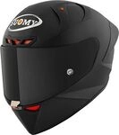 Suomy S1-XR GP Plain, Integralhelm - Matt-Schwarz - XS