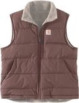 Carhartt Montana Reversible, Steppweste Damen - Dunkelbraun (B25) - M