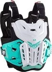 Leatt 4.5 Jacki, Brustprotektor Level-1/2 Damen - Schwarz/Wei&szlig;/T&uuml;rkis - One Size