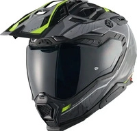 Nexx 28905-M-367, Nexx X.Wed3 Furka, Endurohelm - Schwarz/Grau/Neon-Gelb - M