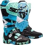 Sidi Crossair X Messy, Stiefel - Mint-Gr&uuml;n/Hellblau/Schwarz/Wei&szlig; - 43 EU