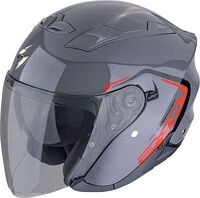 Scorpion EXO-230 Cit-E, Jethelm - Grau/Rot - XXL