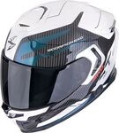 Scorpion EXO-GT SP Air Flex, Integralhelm - Schwarz/Wei&szlig;/Lila/Gr&uuml;n - XXL