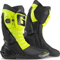 Gaerne 2460-019-39, Gaerne GP1 LS, Stiefel - Schwarz/Neon-Gelb - 39 EU