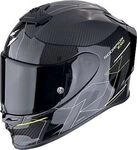 Scorpion EXO-R1 Evo Carbon Air Cynergy, Integralhelm - Schwarz/Neon-Gelb - XL
