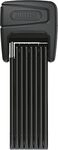 Abus Bordo One 6000AF/120, Faltschloss m. Alarm - Schwarz - 120 cm