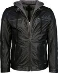 Mustang Foster, Lederjacke - Schwarz - S
