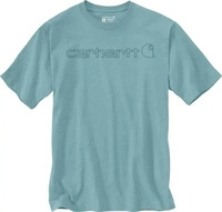 Carhartt .103361.HL1.S005, Carhartt Dearborn Relaxed Logo, T-Shirt - T&uuml;rkis (Hl1) -