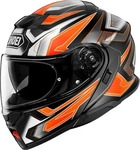 Shoei 12.07.108.5, Shoei Neotec 3 Anthem, Klapphelm - Schwarz/Orange/Wei&szlig;/Grau...