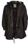 Mil-Tec US Shell Parka M51, Textiljacke - Schwarz - S