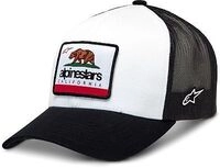 Alpinestars Cali 2.0, Kappe - Wei&szlig;/Schwarz - Einheitsgr&ouml;&szlig;e