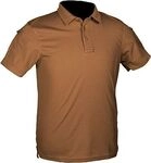 Mil-Tec Tactical, Funktionsshirt kurzarm - Hellbraun (Coyote) - S