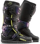 Gaerne SG-22 Chameleon, Stiefel - Schwarz/Lila/Gr&uuml;n - 42 EU