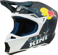 Kini K0650-004, Kini MXC2 Red Bull 2.0, Motocrosshelm - Matt Schwarz/Wei&szlig;/Blau - L